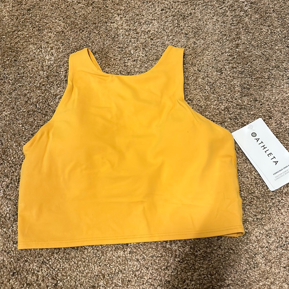 Nwt athleta conscious crop a-c